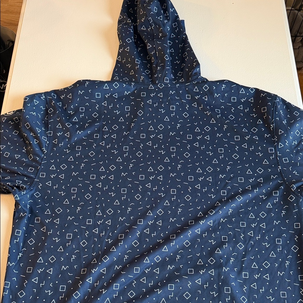 Swing Juice Navy Performance Hoodie - Picture 9 of 9